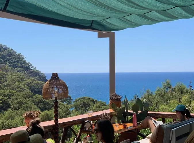Hotel Bamboo With Sea View In Kabak Bay, Oeluedeniz Fethiye